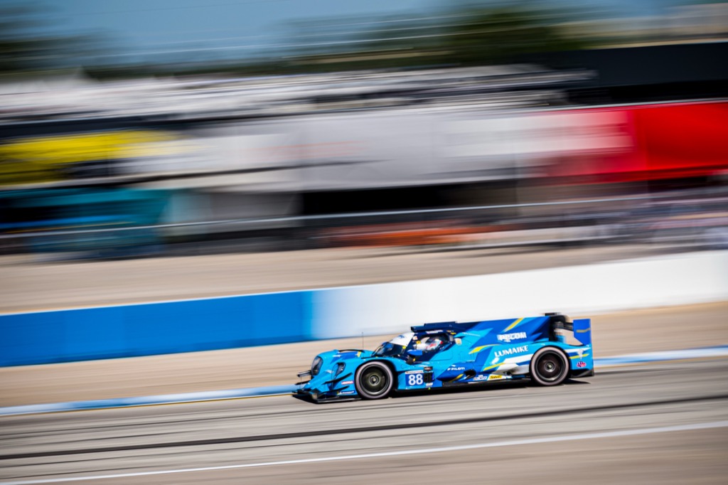 Nicklas Nielsen sendt ud af kampen på Sebring
(Foto: AF Corse)